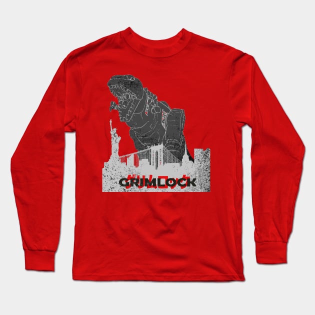 Grimlock Long Sleeve T-Shirt by B4DW0LF